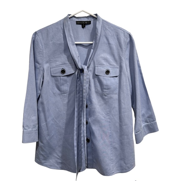 Lafayette 148 New York Top - Picture 2 of 7